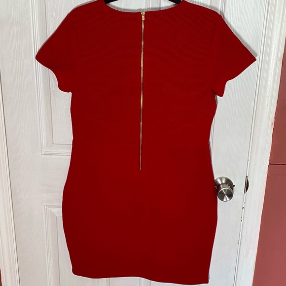 Express ribbed bodycon cutout dress NWOT - Picture 5 of 6